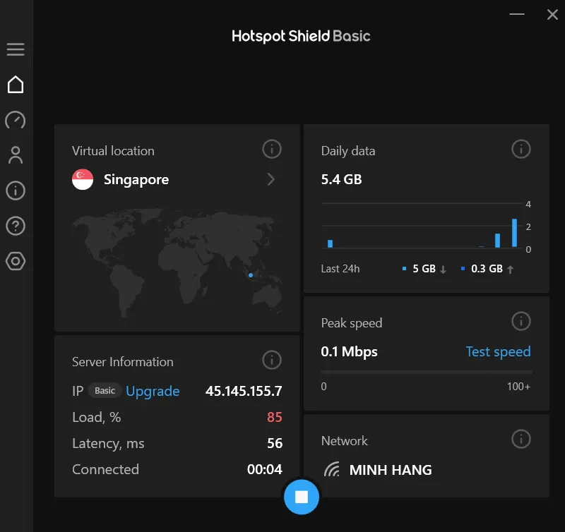 Hệ thống cung cấp địa chỉ IP truy cập tại Singapore